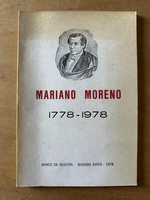 Mariano Moreno 1778-1978 - (2u4)