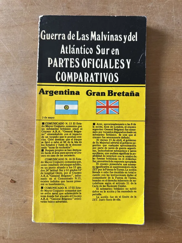 Guerra de las Malvinas y del atlantico Sur en partes (3c9)
