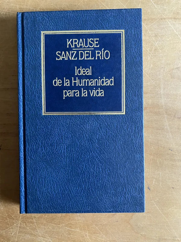 Ideal de la humanidad para la vida - Krause (3a3)