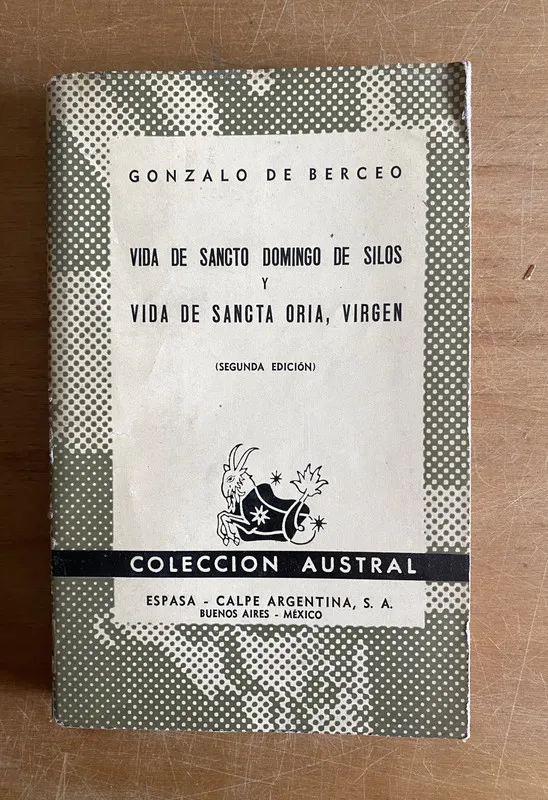 Vida de sancto domingo de silos y vida de - De Berceo (3a5)
