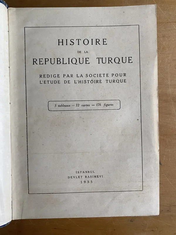 Histoire de la Republique Turque - (3a5)