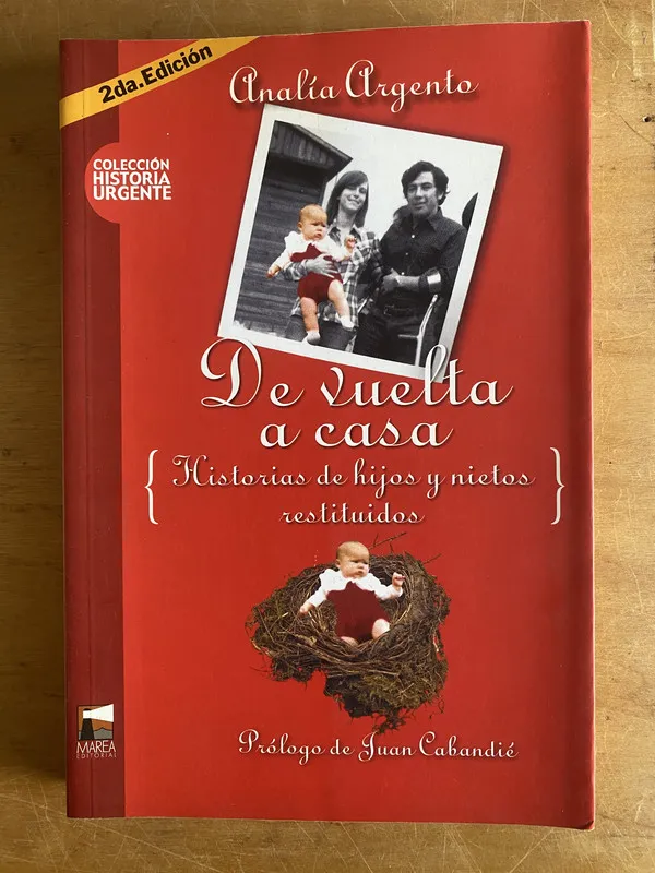 Tapa de De vuelta a casa. Historias de hijos y- Argento (3d3)