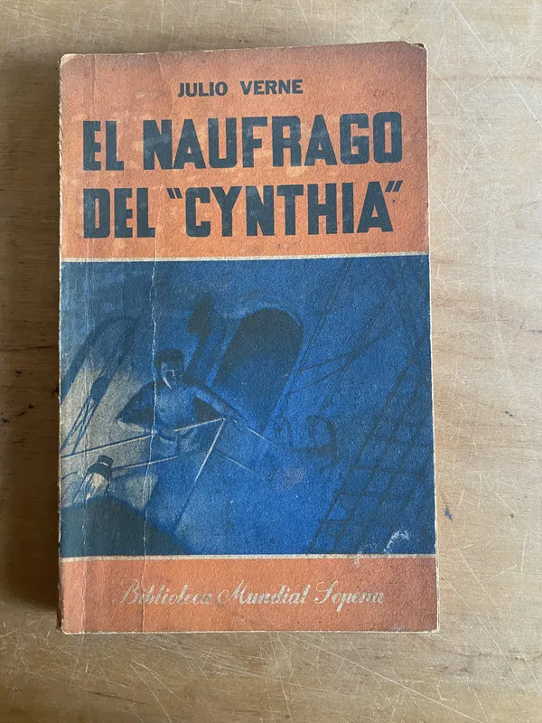 Tapa de El naufrago del Cynthia - Verne, Julio (3d6)