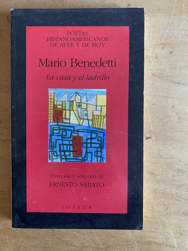 Tapa de La casa y el ladrillo - Benedetti, Mario (3d7)