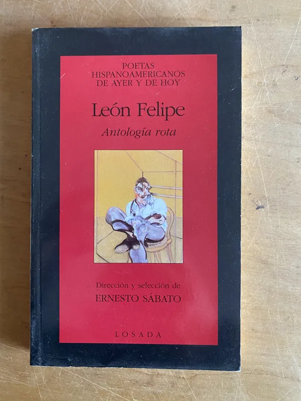 Tapa de Antologia rota - Leon, Felipe (3d7)