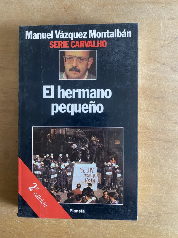 Tapa de El hermano pequeño - Vazquez Montalban, Manuel (3g2)