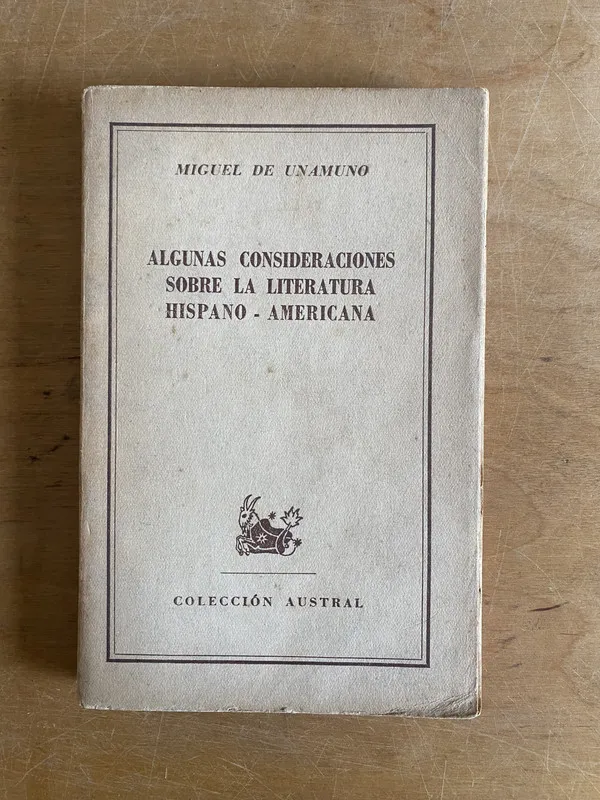 Algunas consideraciones sobre la literatura- De Unamuno(3g2