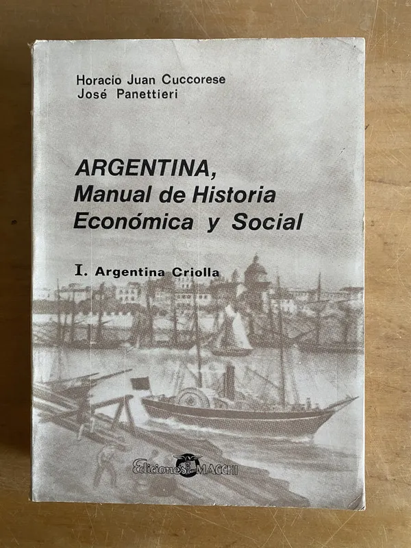 Tapa de Argentina, manual de historia economica y- Cuccorese (3g4)