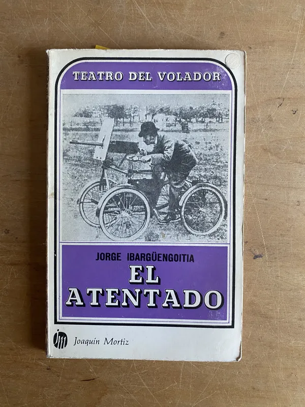 Tapa de El atentado - Ibargüengoitia, Jorge (3g4)