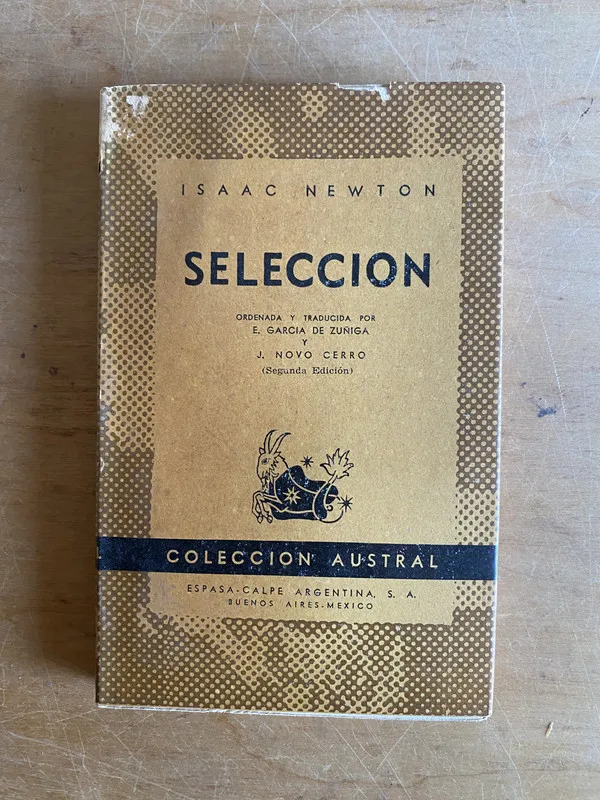 Tapa de Seleccion - Newton, Isaac (3g5)