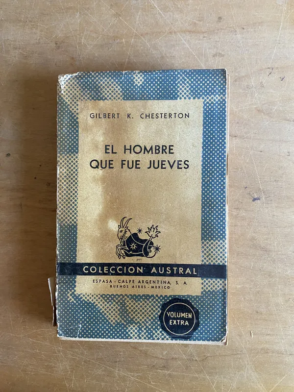Tapa de El hombre que fue jueves - Chesterton, Gilbert K (3g5)