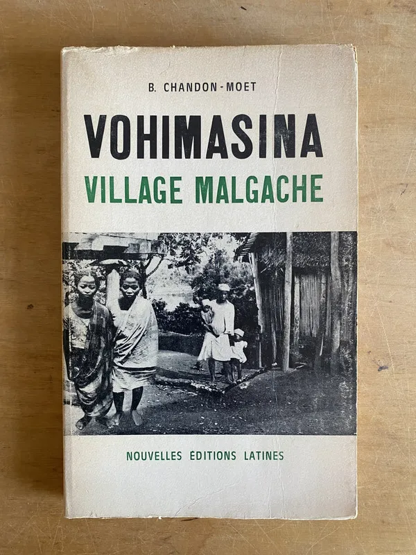 Tapa de Vohimasina Village Malgache - Chandon-Moet, B (3g7)