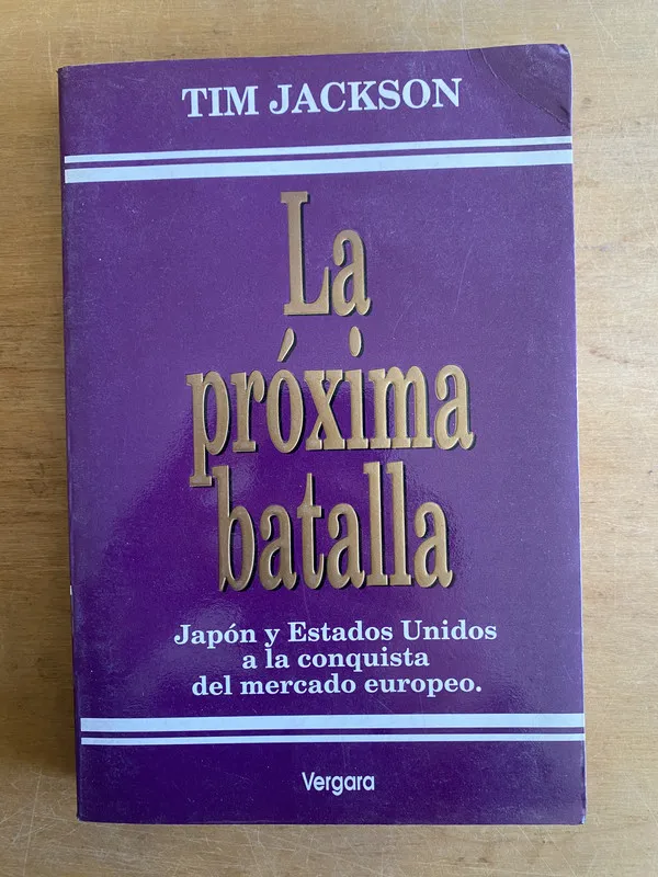 Tapa de La proxima batalla. Japon y Estados Unidos a- Jackson (3g9)