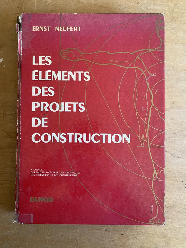 Les elements des projets de construction - Neufert (3h1)