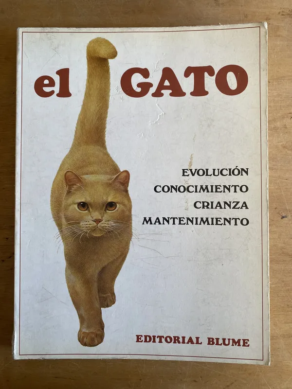 Tapa de El gato. Evolucion conocimiento crianza mantenimiento (3h1)