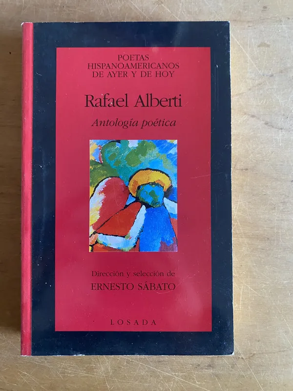 Tapa de Antologia poetica - Alberti, Rafael (3d7)