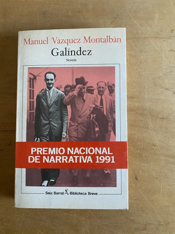 Tapa de Galindez - Vazquez Montalban, Manuel (3d8)