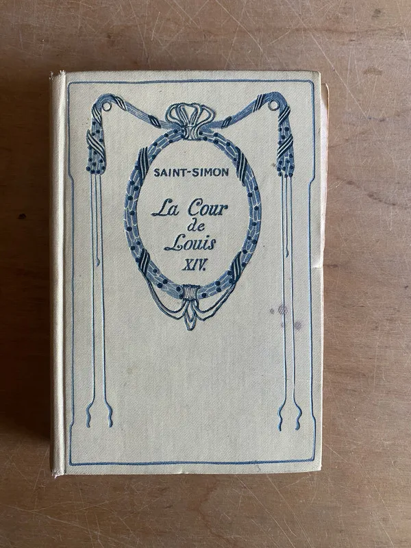 Tapa de La cour de Louis XIV - Saint-Simon (3d9)