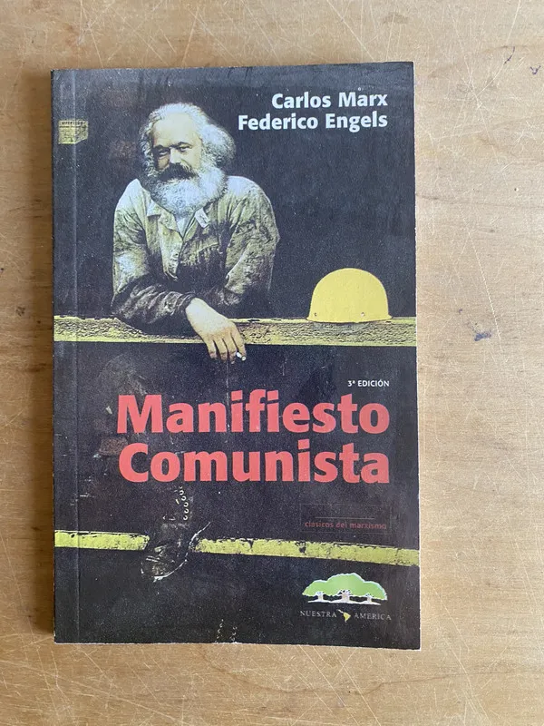 Tapa de Manifiesto comunista - Marx, Carlos; Engels, Federico (3g5)