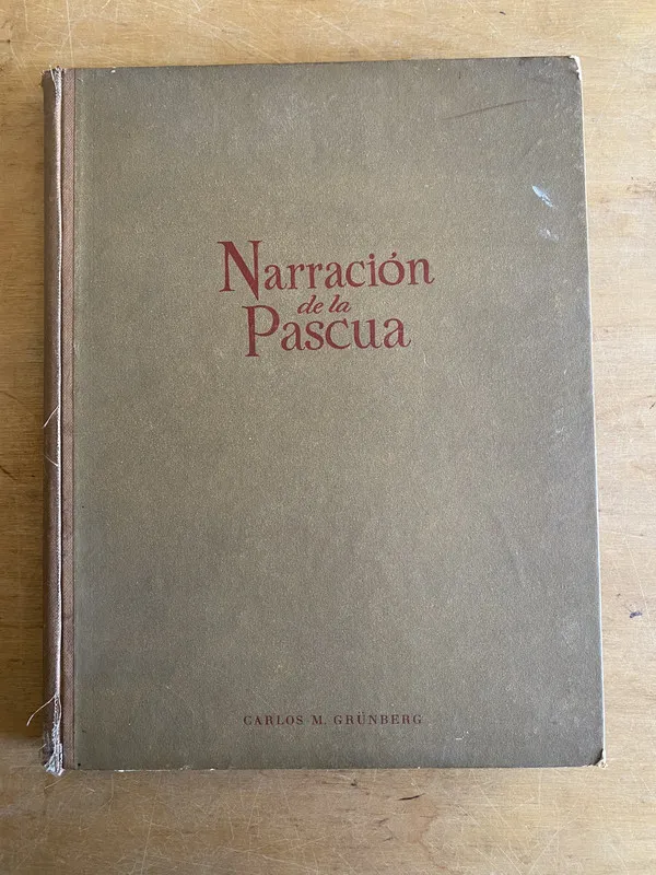 Tapa de Narracion de la pascua - Grünberg, Carlos M (3h1)