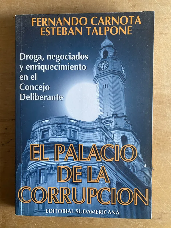 Tapa de El palacio de la corrupcion - Carnota; Talpone (3d3)