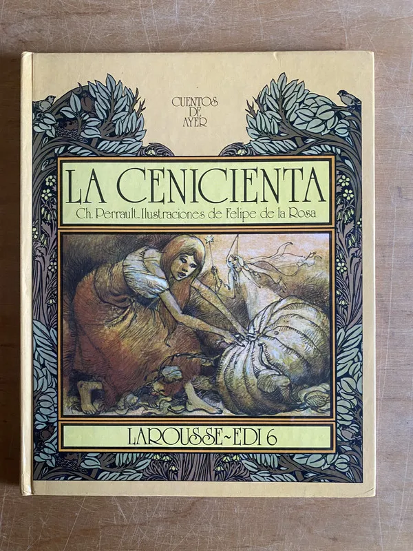Tapa de La cenicienta - Ch. Perrault (3d1)