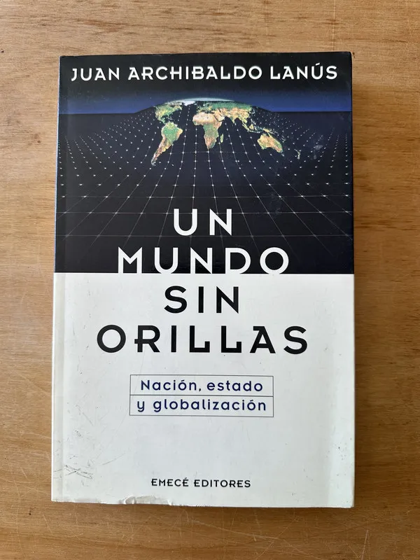 Tapa de Un mundo sin orillas - Lanus, Juan Archivaldo (3i1)