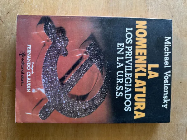Tapa de La nomenklatura - Voslensky, Michael (3i2)