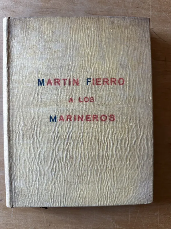 Advertencias del gaucho Martin Fierro a los Marineros (3i4)
