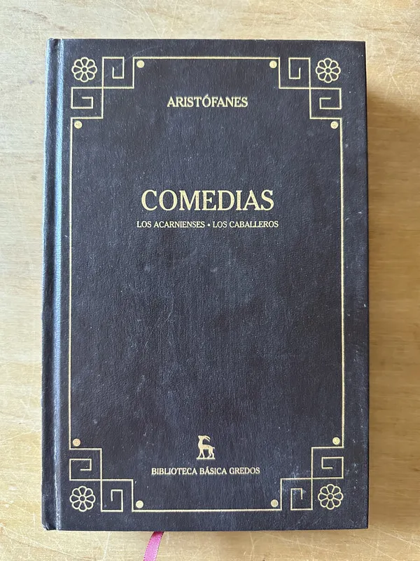 Comedias - Aristofanes (3i4)