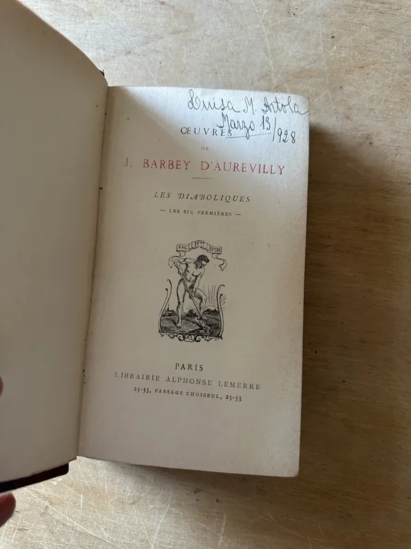 Les Diaboliques - D'Aurevilly, Barbey (3i4)
