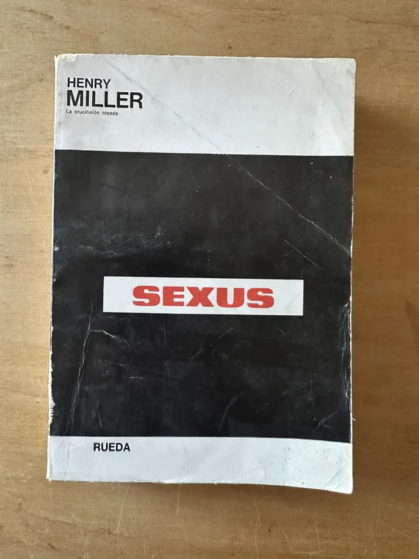 Tapa de Sexus - Miller, Henry (3i5)