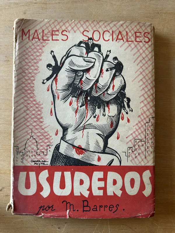 Tapa de Males Sociales. Usureros - Barres, M. (3i6)