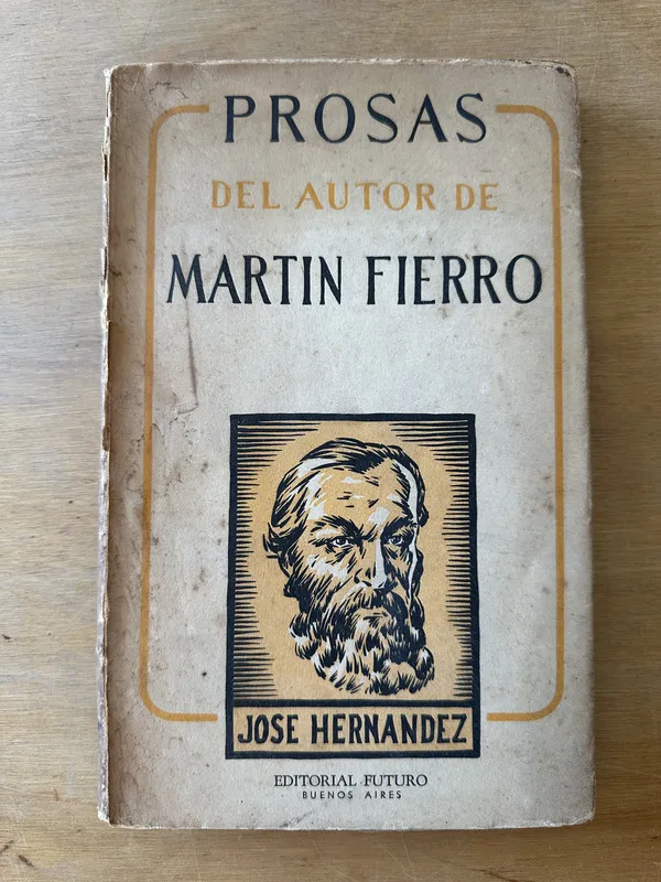 Tapa de Prosas del autor de Martin Fierro - Hernandez, Jose (3i7)