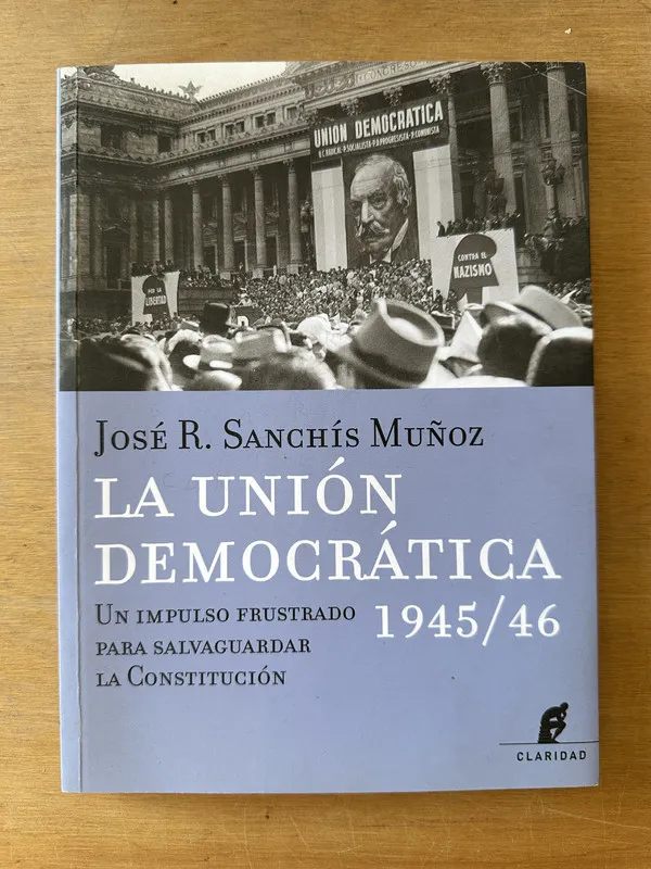 Tapa de La Union democratica - Sanchiz Muñoz, Jose R. (3i7)