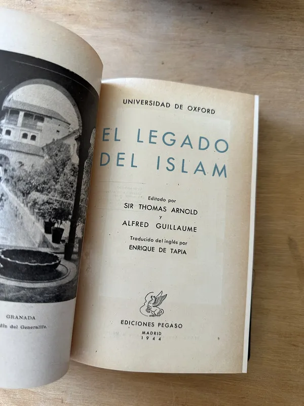 El legado del Islam - Arnold; Guillaume (3i7)