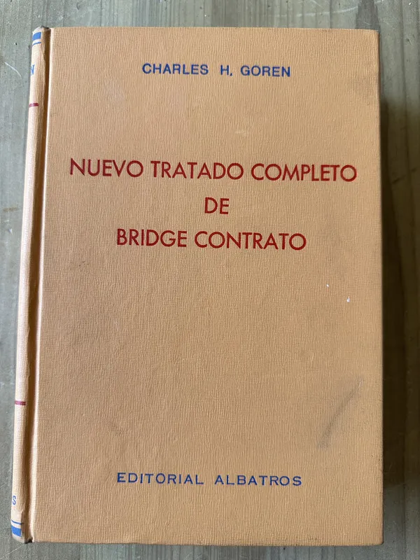 Nuevo tratado completo de Bridge Contrato - Goren (3j6)