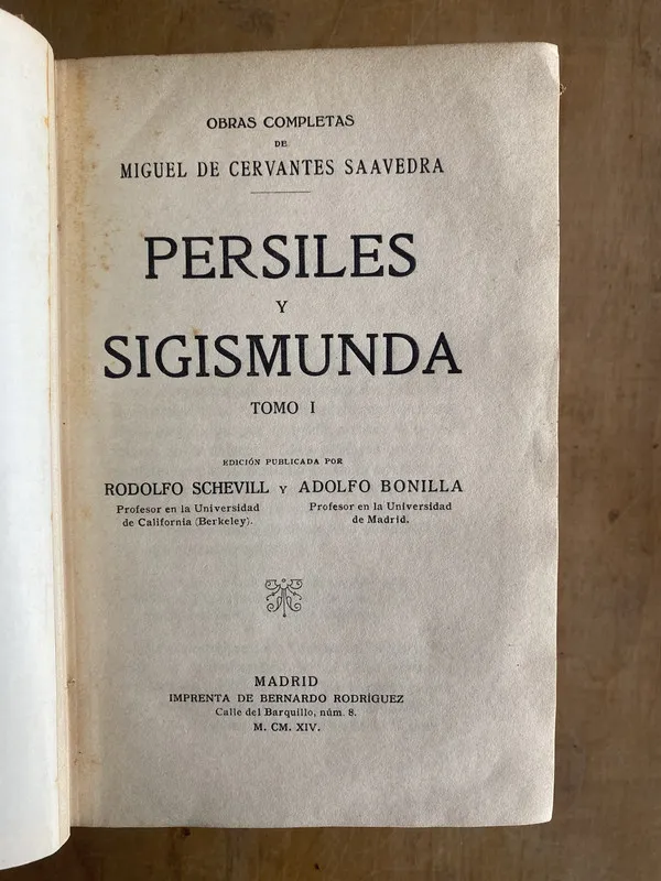 Persiles y sigismunda - De Cervantes Saavedra, Miguel (z 6)