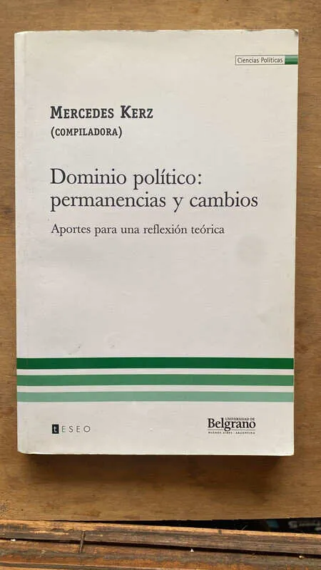 Dominio Politico: Permanencias Y Cambios - Kerz (aa6)
