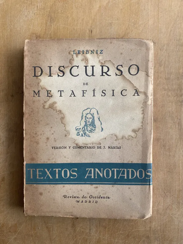 Tapa de Discurso de Metafisica - Leibniz, (c6)