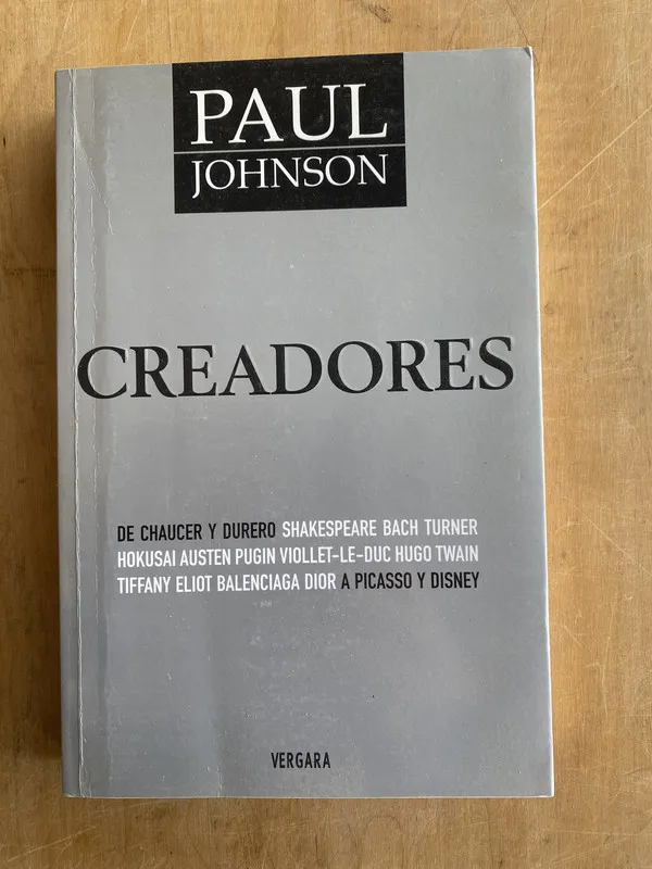 Tapa de Creadores - Johnson, Paul (c7)