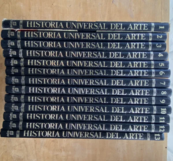 Tapa de Historia universal del arte 13 tomos - Gowing, Lawrence (d0