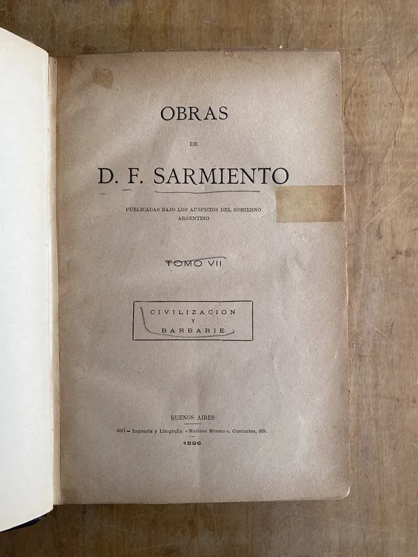 Obras de Sarmiento I Articulos criticos i literarios (d0)