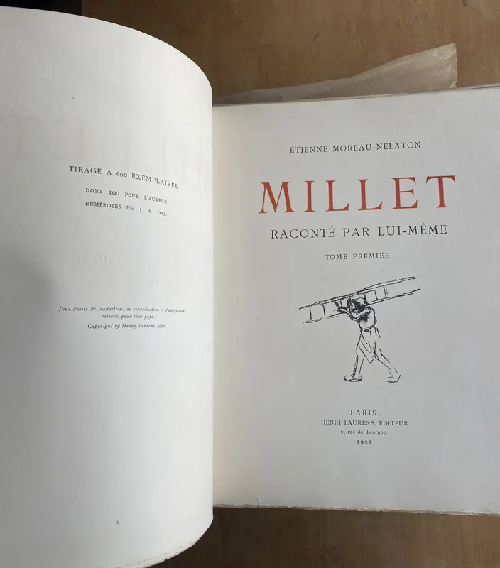 Millet Raconte par lui meme - Moreau Nelaton, Etienne (m6)