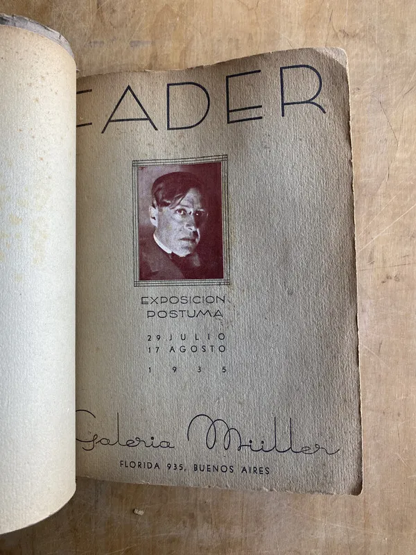 Fader Exposicion postuma 29 jul 17 ago- Galeria Muller (m6)