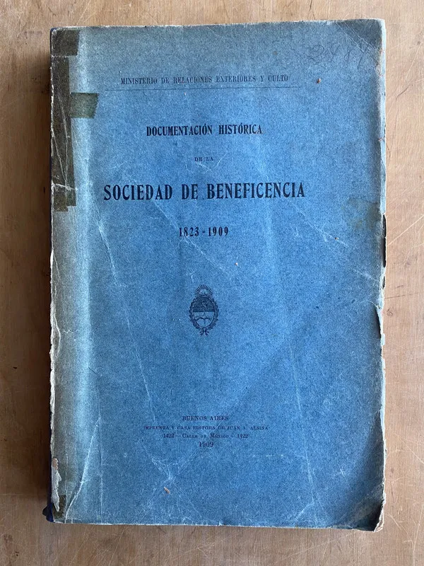 Documentacion historica de la sociedad de beneficiencia (m6