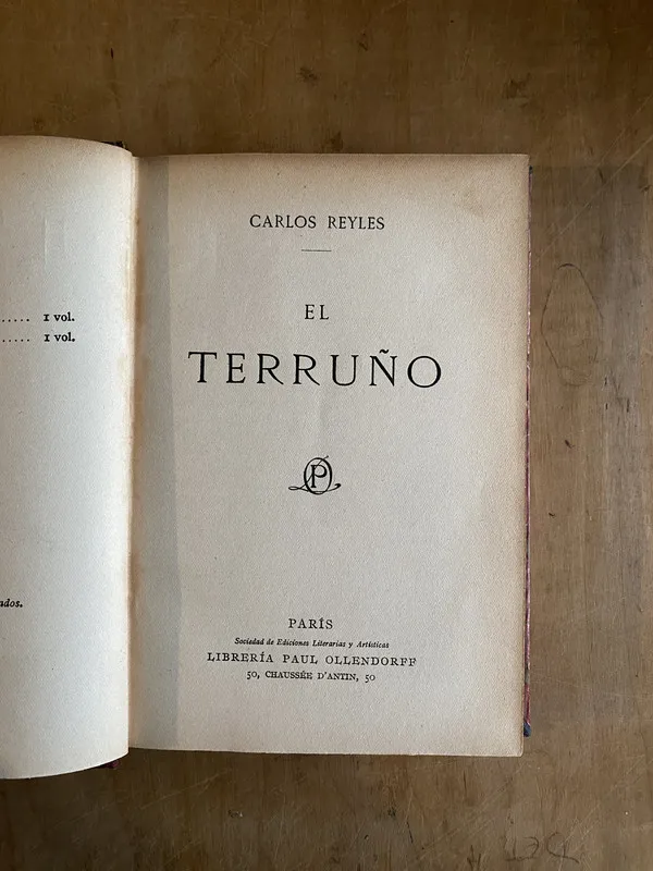 El terruño - Reyles, Carlos (n5)