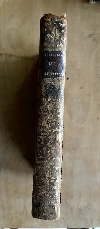 Sept 1777 - Journal de Medecine, Chirurgie, Pharmacie (n5)