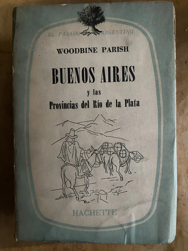 Tapa de Buenos aires y las provincias del rio de la pla- Parish (n5