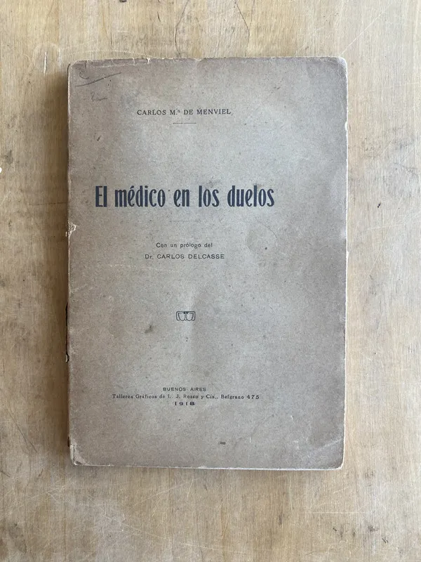 El medico en los duelos - De Menviel, Carlos (n6)